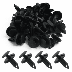 30PCS 8mm Befestigungsclips Auto Universal Spreiznieten Kunststoffniete Clips Auto Loch Motorrad Niete Verkleidung trimmen Push Type Clips Halteklammern Ersatzteile für die meisten Automodelle Angebot bei HelloDeals