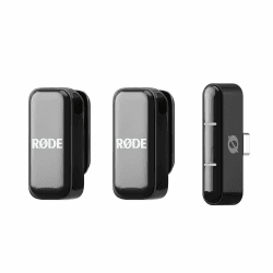 RØDE Wireless Micro - Kompaktes drahtloses Mikrofon, Zwei Mikrofone mit Ladehülle für die Erstellung von Inhalten auf dem Smartphone - USB-C, Schwarz USB Wireless Micro Schwarz Angebot bei HelloDeals