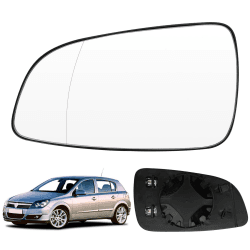 Spiegelglas Ersatz für Opel Astra H 2004-2009, Außenspiegel Glas Asphärisch, Außenspiegel Verstellbar Geeignet, Umkehrlinse Rückfahrglas Spiegel (Astra H-Links) für Astra H Links Angebot bei HelloDeals