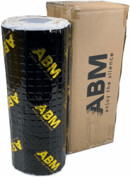 ABM Alubutyl BLACK 2.0 mm x 40 cm x 5 Meter = 2 m² Selbstklebende Alubutyl Anti Dröhn Dämmmatte, Auto Dämmung, Fahrzeugdämmung 2.0 mm GOLD Angebot bei HelloDeals