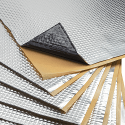 Selbstklebende Isolierung Dämmung 0,5m² 500x1000x2mm Schalldämmung Alubutyl Auto Butylkautschuk Vibrodamping Angebot bei HelloDeals