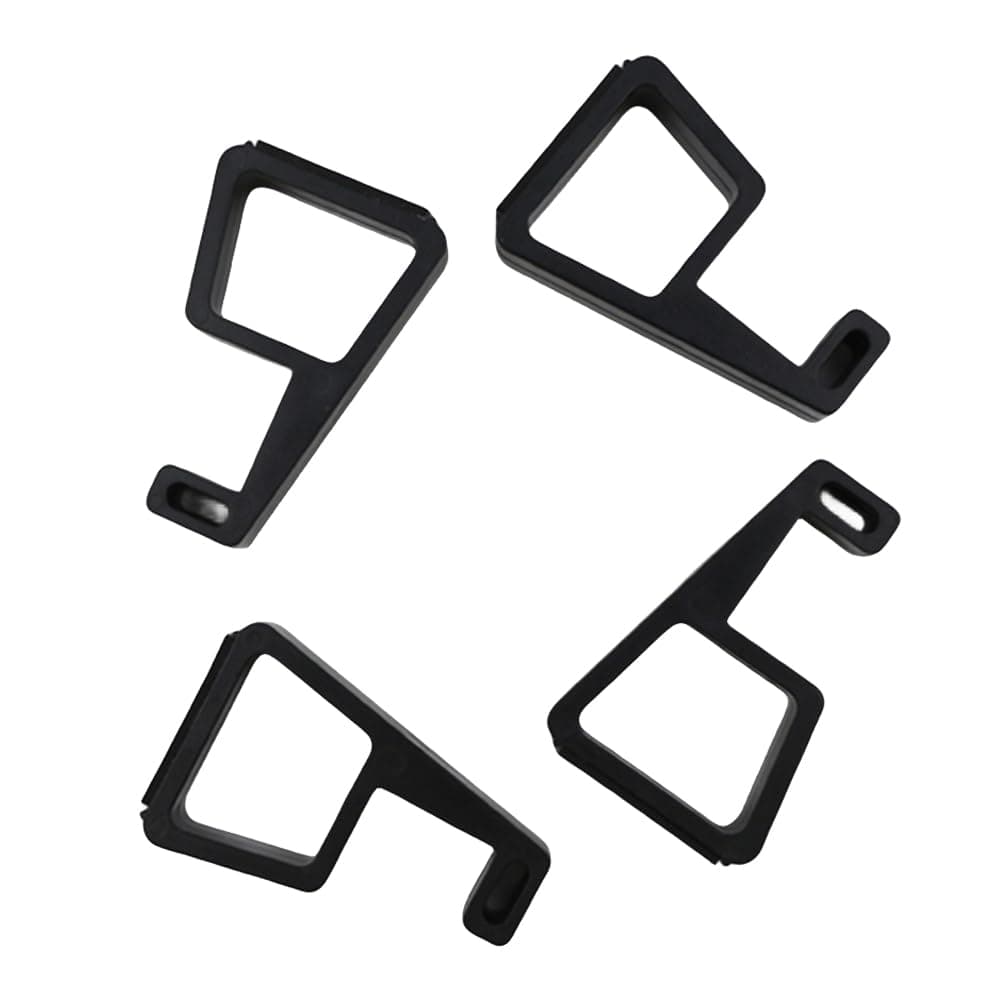 Fiorky 4-teilige kühlende horizontale Versionshalterung, stoßfeste Kühlbeine, Kühlfußhalterung, flach montiertes Zubehör für die Plstation4 Slim Pro-Konsole For Ps4 Slim