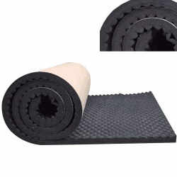 Pamatio Selbstklebend Akustik Schaumstoff Matte, Schall Dämmung Dämmmatte Schallschutzmatte Isolierung Matte, Akustikschaumstoff Schallabsorbierend, Feuchtigkeitsfest, Wasserdicht 50 x 200 x 2cm Nitril-Butadien-Kautschuk (NBR) Angebot bei HelloDeals