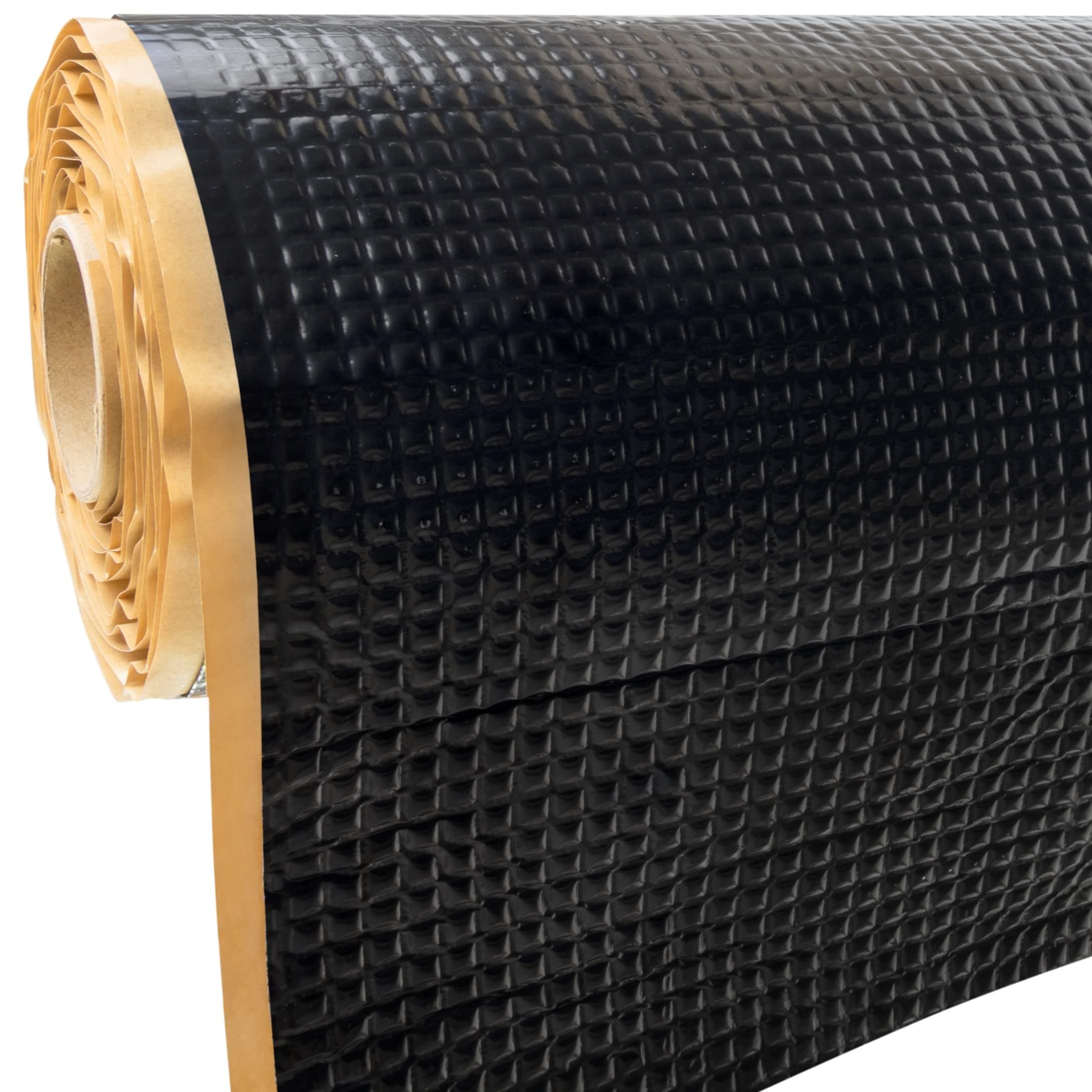 HASKYY 2mm 2qm Alubutyl BLACK Anti Dröhn Dämmmatte selbstklebend Auto Dämmung - KFZ Lärmschutz, Schalldämmung und Schallschutz - Single Angebot bei HelloDeals
