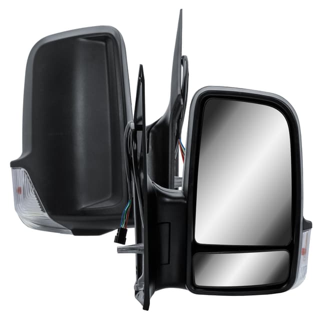 Außenspiegel Spiegel Rechts Beifahrerseite Elektrisch und Beheizbar mit Blinker Für Mercedes Sprinter 906 VW crafter 2006-2018 Rechts (RH) BeiFahrerseite