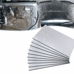 10PCS Dämmmatte Auto,40*25cm Schallschutzmatte,Isoliermatte Selbstklebend,Dämmmatte/Schalldämmung Selbstklebend Feuerfest,Feuchtigkeitsfest,Wasserdicht(5mm) Silber 400*250*5mm Angebot bei HelloDeals