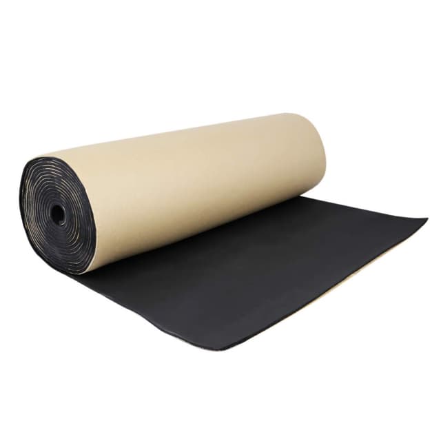 sourcing map 5mm Dämmmatte Auto Schallschutzmatte Dämmung Isolierung Schallschutz selbstklebend 60cm*100cm