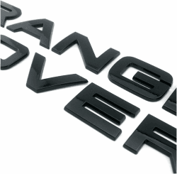 Original Qualität Range Sport Grill Logo Buchstaben Rover Kofferraum Abzeichen Emblem Dekor (Color : Gloss Black) Angebot bei HelloDeals