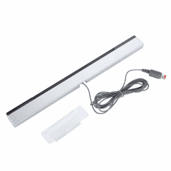 -Sensorleiste, Kabelgebundener Empfänger Sensorleiste mit Ständer für/WIIU Konsole, Sensorleiste Kabellos Angebot bei HelloDeals