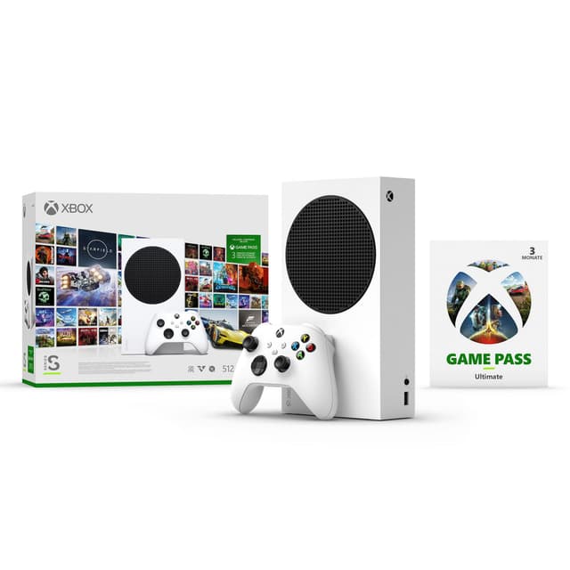 Xbox Series S Pack Game Pass Ultimate 3 mois Series S + 3 Monate Game Pass