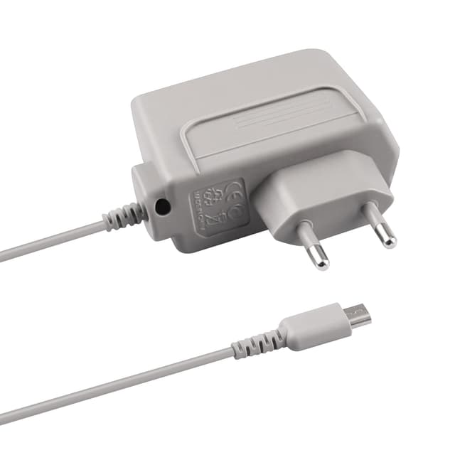 Xahpower Ladegerät für DS Lite, AC Adapter für Nintendo DS Lite/NDSL, Wand Reiseladegerät Stromkabel Ladekabel (Grau)