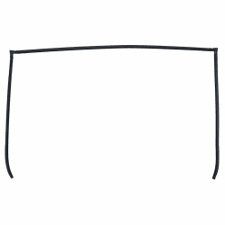 Doo Engy Heckscheibe Gummi Dichtung Abdeckung Windschutzscheibe Fenster Verkleidung Zierleiste Dichtungsstreifen hinten oben für 5er E60 2001-2010 Angebot bei HelloDeals