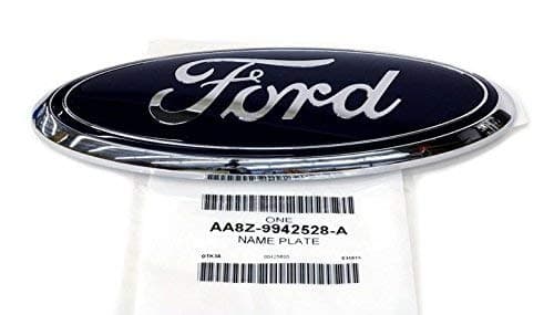 Ford AA8Z-9942528-A Namensschild Blau