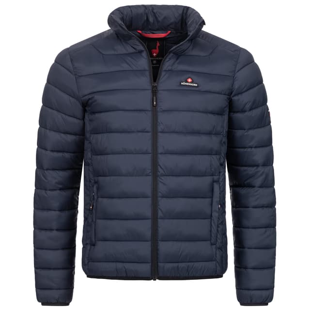 Höhenhorn Balmhorn Herren Jacke Übergangsjacke Steppjacke mit Kapuze L Night-Blue