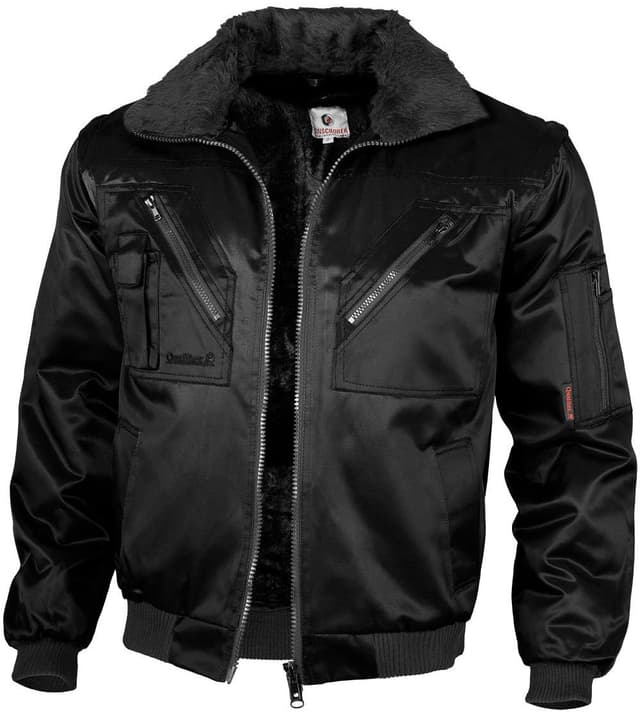 Qualitex - Pilotenjacke 4 in 1 - Kragen und Ärmel abtrennbar - mehrere Farben