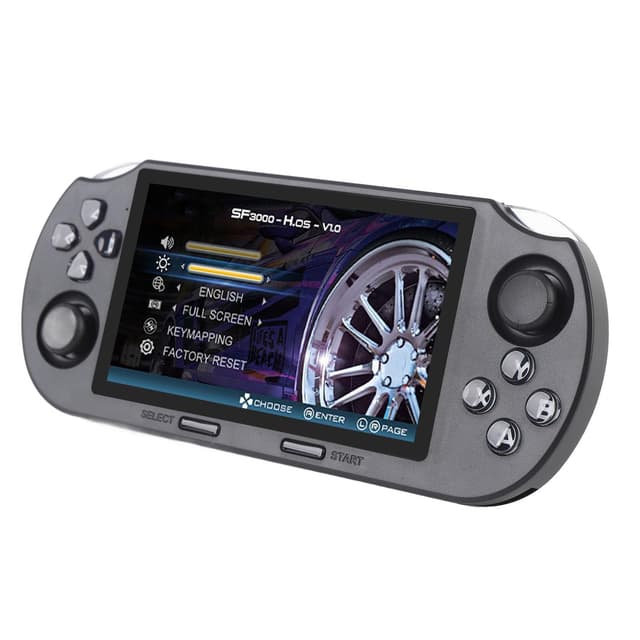 Tragbare Handheld -Spielekonsole mit 4,5 "IPS -Bildschirm, 14 Emulatoren, Dual Rocker und 2 Player -Modus, die in 64 GB und 1 TB Erweiterbar Sind, für MD -PCE -NGPC -Spiele,
