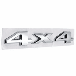 Alamor Auto 3D Neue 4 X 4 Aufkleber Chrom Logos Aufkleber Emblem kompatibel mit kompatibel mit kompatibel mit Jeep Dodge Abs Angebot bei HelloDeals