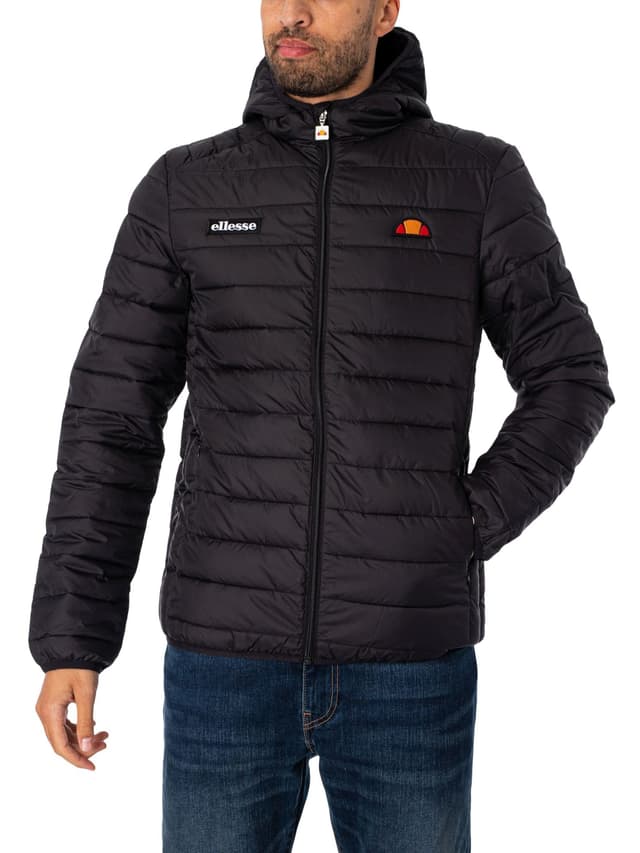 Ellesse Herren Lombardei Gepolsterte Jacke, Navy