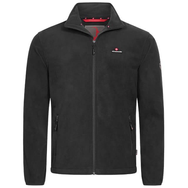 Höhenhorn Badus Herren Fleece Jacke Microfleece Full Zip Troyer Outdoor Wander Trekking