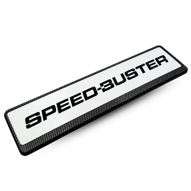 Kennzeichenhalter 2 Stück Carbon Nummernschild Halterung Auto Kennzeichen Halter PKW Carbonoptik Set gleichbleibender Autokennzeichen Rahmen