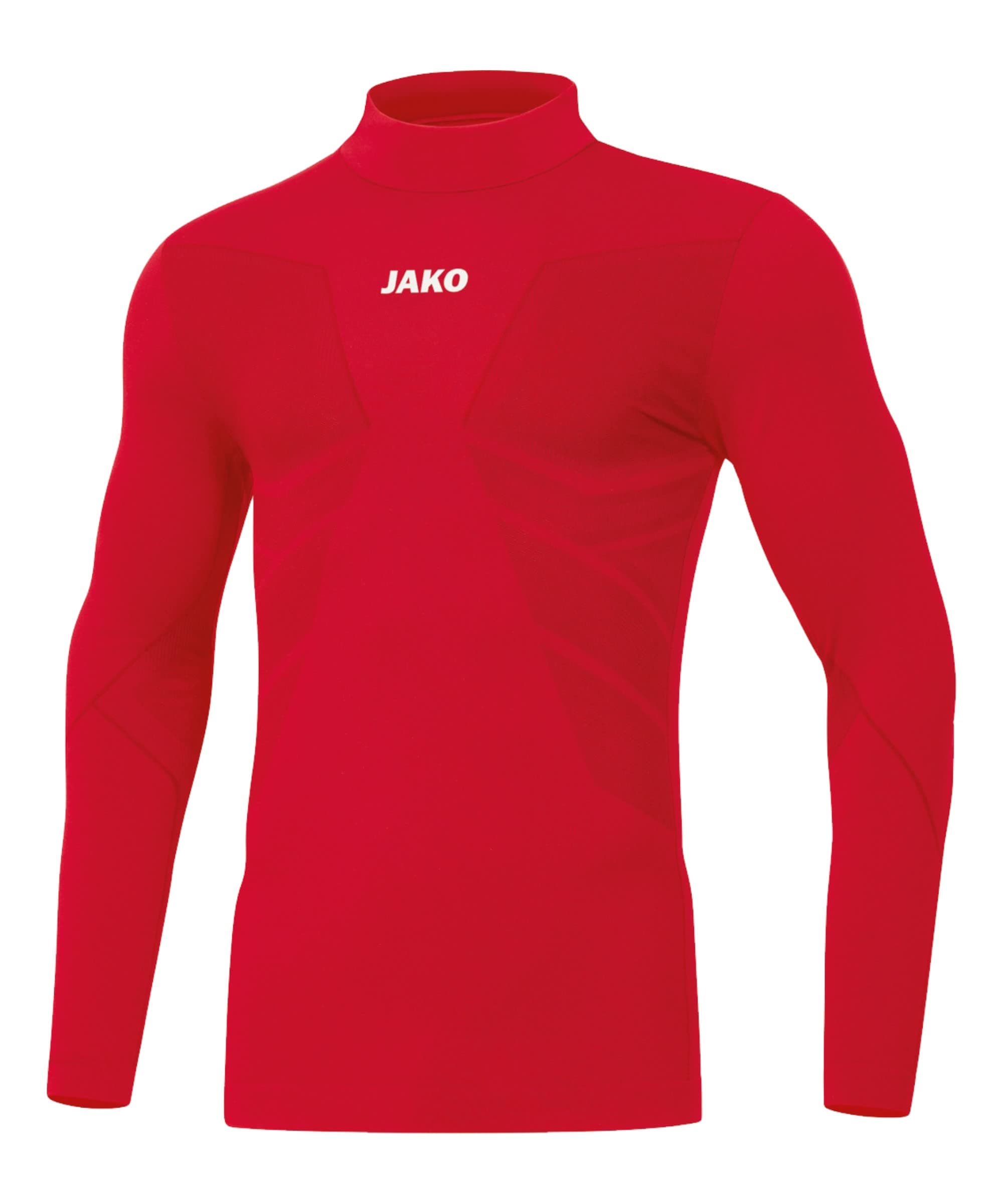 JAKO Comfort 2.0 Turtleneck Unisex S Sportrot