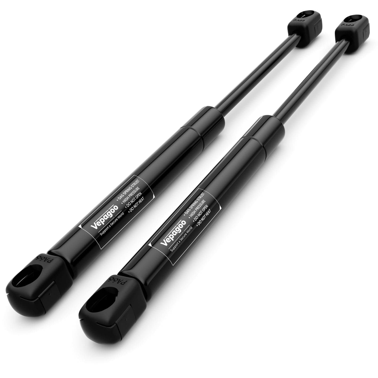 Vepagoo Universal 650MM 200N 20KG Gasdruckfeder Stossdämpfer für Wohnmobil Bett Abdeckung Tür Deckel Boden Luke Tür Schuppen Fenster und andere benutzerdefinierte Heavy Duty Projekt, 2er Angebot bei HelloDeals