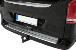 Edelstahl Ladekantenschutz mit Abkantung Matt kompatibel für Vito und V-Klasse W447 ab 2014 Angebot bei HelloDeals