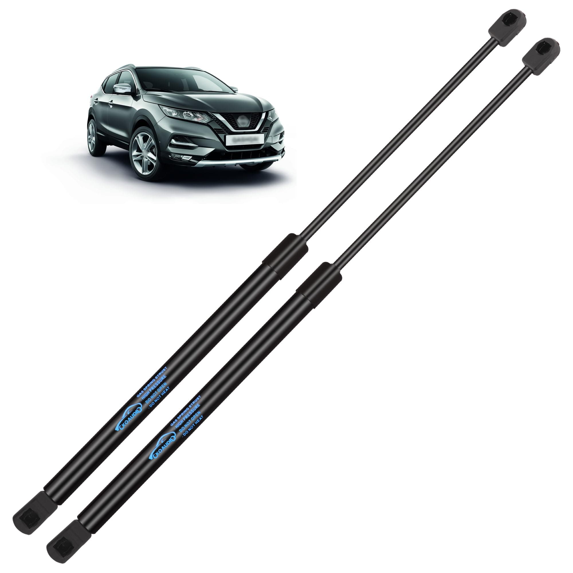 Koaudb 2x Heckklappendämpfer für Nissan Qashqai II (J11) 2013-2019 Kofferraum Dämpfer Gasdruckdämpfer Gasfeder Heckklappe Schwarz Gasfeder Dämpfer Replace für #904504EA0A,904504EA1A Angebot bei HelloDeals