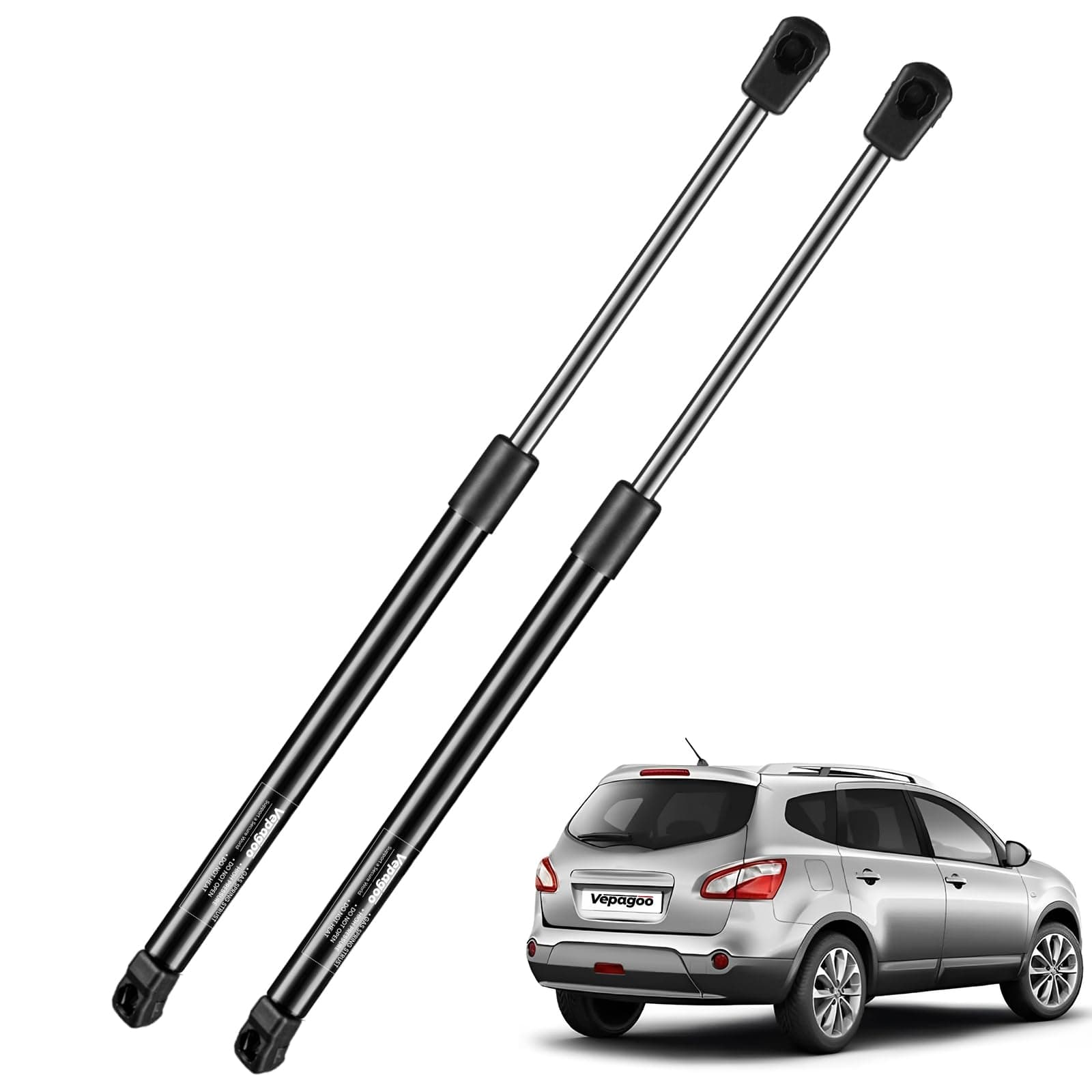 Vepagoo Heckklappendämpfer Gasdruckfedern für Qashqai II J11_ Alle Motoren SUV 2013-2019 kofferraum dämpfer OEM-Teilenummer: #904504EA0A, Original- Gasfeder– 2 Stück für Qashqai II J11 2013-2019 Angebot bei HelloDeals