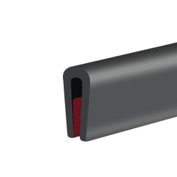 Gummikantenschutz, Autotürkantenschutz, Größe 1,5 mm, Passform 0-2 mm, Flexibler selbstklebender U-Profil-Kantenschutz, Kantenschutz für scharfe Blechkanten, Schwarz, Länge 6 m 1,5 mm (passend für 0–2 mm), 6 m Angebot bei HelloDeals