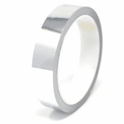 10 Meter (0,99€/Meter) Glanz Zierstreifen Auto Motorrad Boot Modellbau Silber Chrom - Finest Folia Dekorstreifen Seitenstreifen (Chrom Silber, 20mm Breite) Chrom Silber 20mm Breite Angebot bei HelloDeals