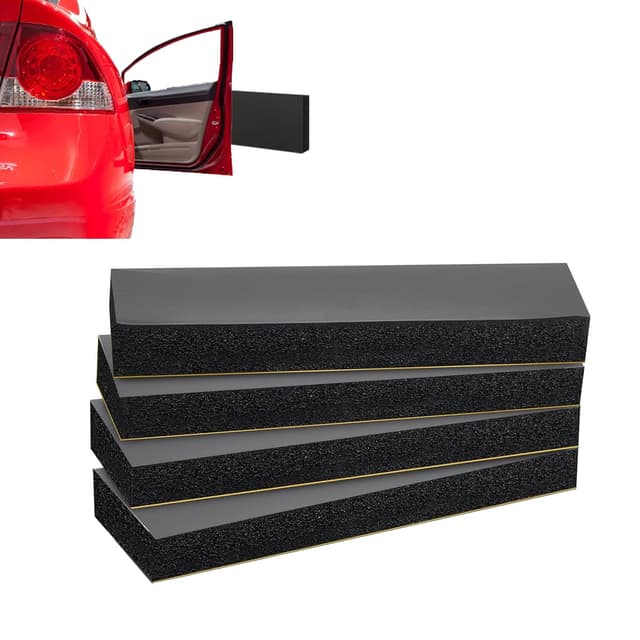 4pcs Garagen Wandschutz, Selbstklebend Autotür Wandschutz, 30 x 10 x 3cm Autotür Schutz Garagenwand, Garagen-Wandschutz Wandpolsterung für Ihr Auto,Garagenwand und Parkplatz