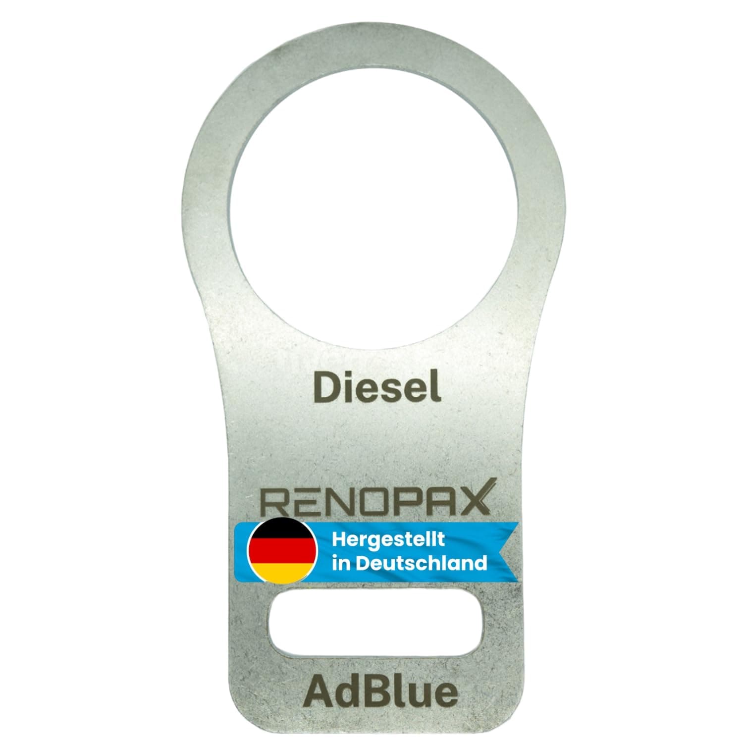 RENOPAX AdBlue Verschluss Sicherung aus Edelstahl an Kastenwagen (Ducato, Jumper, Boxer) Adblue Tank Deckel Angebot bei HelloDeals
