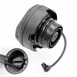 NVGFTG Tankdeckel mit Halteband Schwarz Kraftstofftankdeckel Treibstoff Deckel Auto Kraftstofftankdeckel Ersatz 1J0201550A 1H0201553B, für VW Golf Bora Polo Skoda Seat Audi A2 A3 A4 A6 A8 Angebot bei HelloDeals