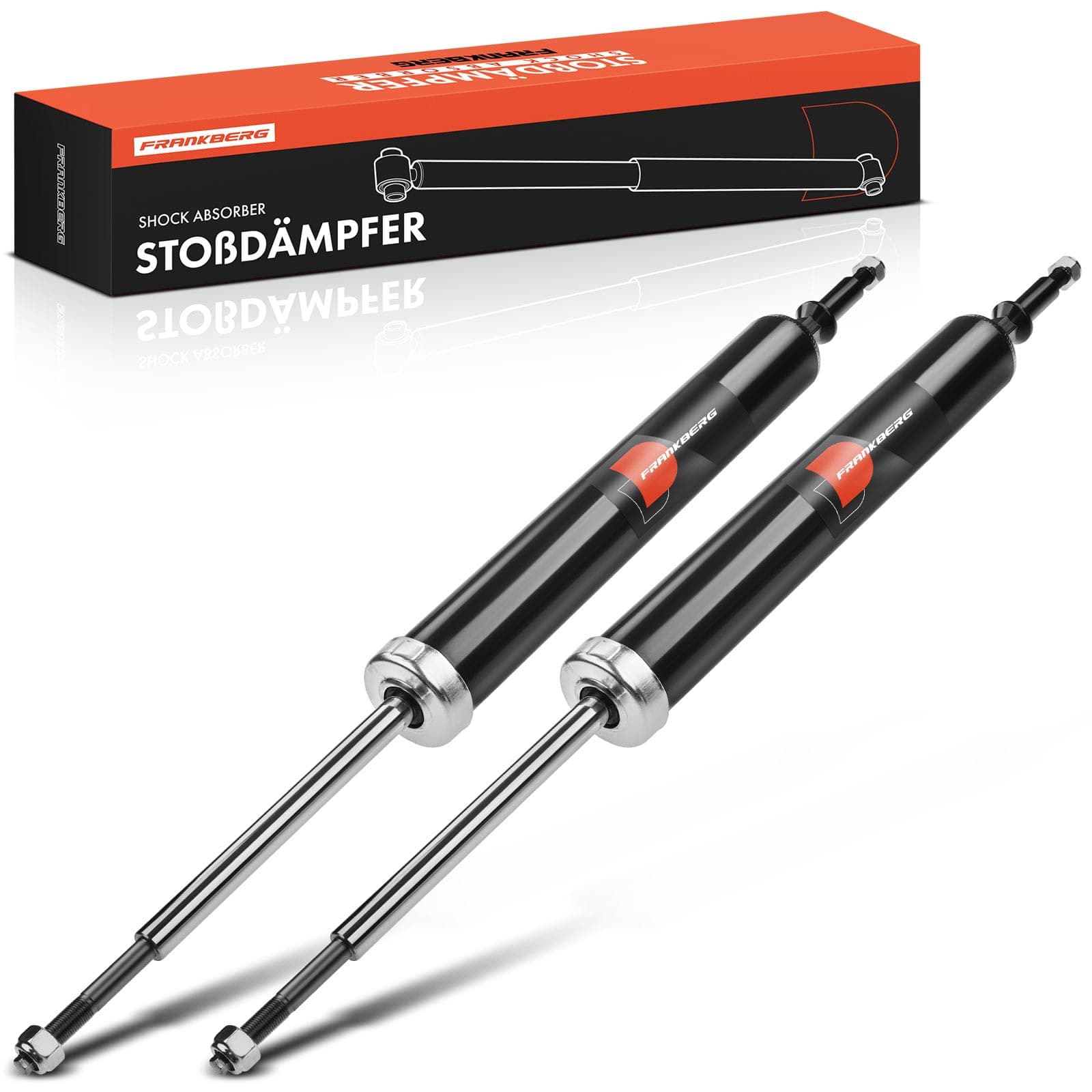 Frankberg 2x Stoßdämpfer Gasdruck Hinterachse Kompatibel mit 1er E81 E82 E87 E88 1.6L-3.0L 2004-2013 3er E90 E91 E92 E93 1.6L-3.0L 2004-2013 Replace# 31316767321 Angebot bei HelloDeals