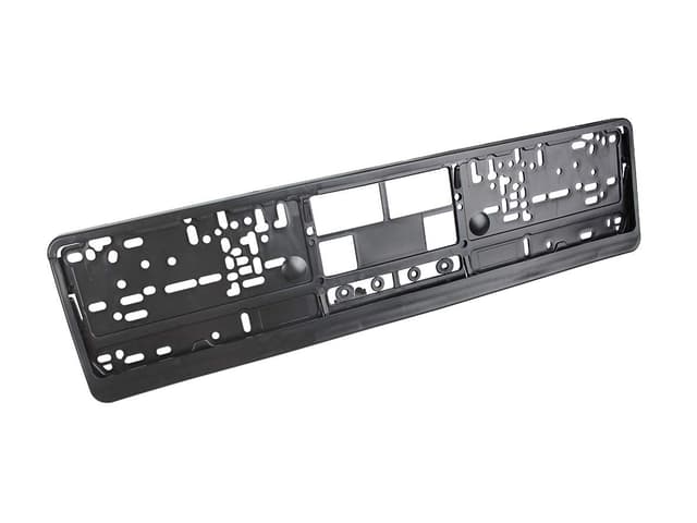 LAS EUFAB 17026 Kennzeichenhalter, universal, schwarz