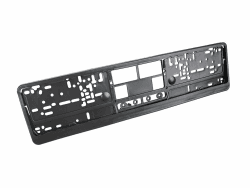 LAS EUFAB 17026 Kennzeichenhalter, universal, schwarz Angebot bei HelloDeals