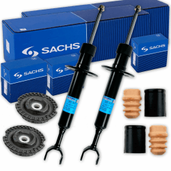 2x SACHS Stoßdämpfer + Domlager + Protection-Kit vorne für Passat 3B A4 B5 Angebot bei HelloDeals