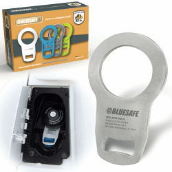 MaJoCompTec® Tankdeckel Sicherung I Tanksicherung für AdBlue Tankverschluss Deckel I Zubehör Kastenwagen Wohnmobil (für Fiat Ducato, Edelstahl) Passend für Ducato Edelstahl Version Angebot bei HelloDeals