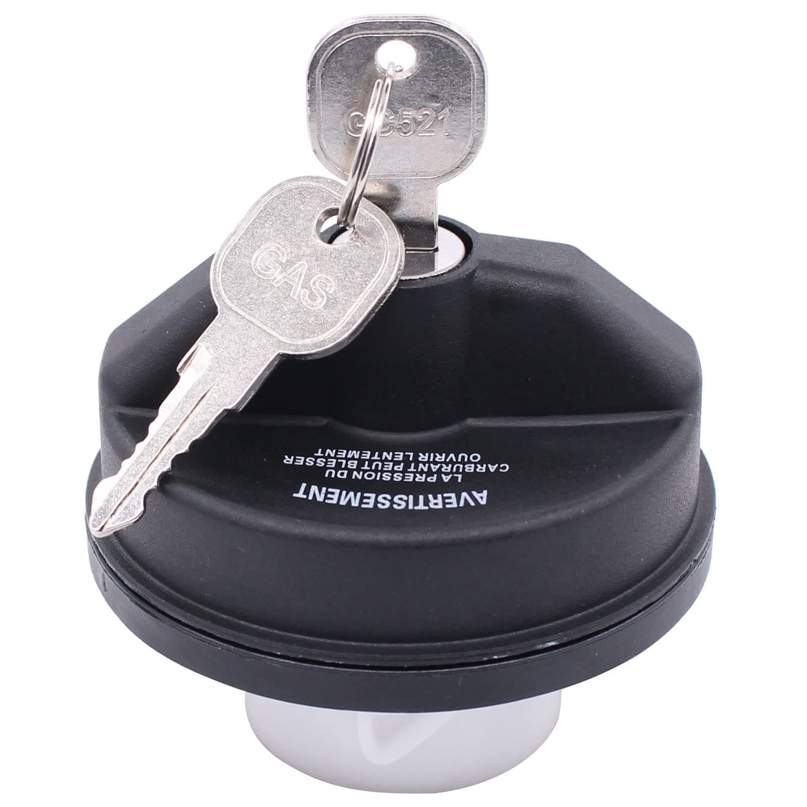 Tankdeckel Kraftstofftankdeckel Tankverschluss Einfüllstutzen Gasdeckel mit Schlüssel für 300C Sebring Voyager Ram 1500 Challenger Charger Freemont Nitro Journey Renegade Wrangler Grand Cherokee