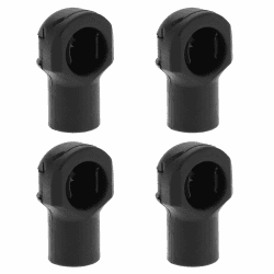 EMSea 4 Stück Gasfeder-Endstück Heckklappen-Gasfeder-Anschluss Kunststoff Zubehör für Kofferraum Motorhaube Auto-Umbau Wohnwagen M6 X 10,5 Mm für 10mm Kugelkopf M6x10.5mm Angebot bei HelloDeals