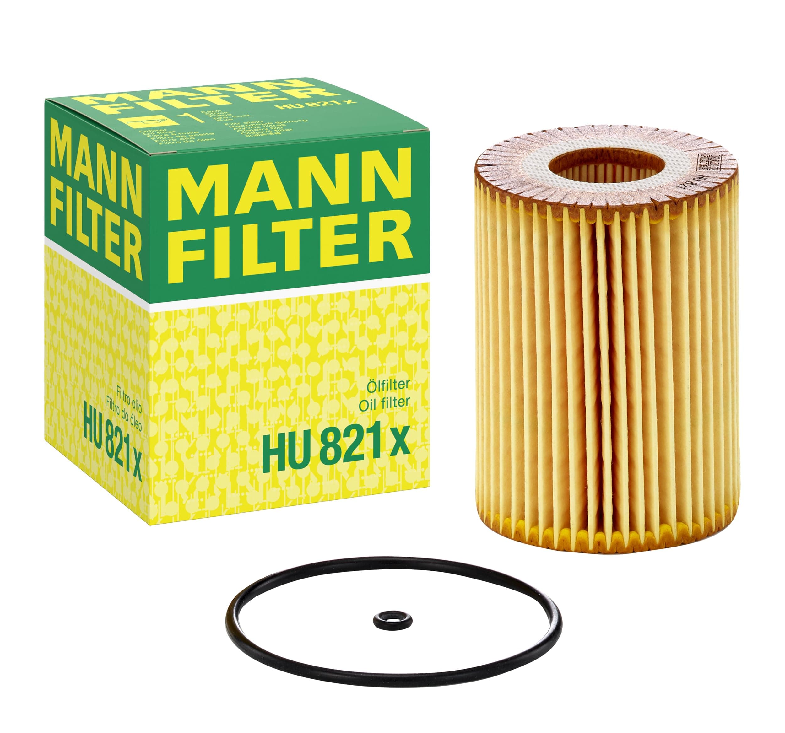 MANN-FILTER HU 821 x Ölfilter - für Pkw + Transporter Einzelpack Angebot bei HelloDeals