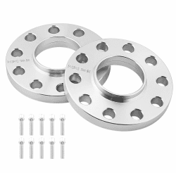 ISINEVER Spurverbreiterung 5x112 30mm 2x15mm 66,6 Kompatibel mit Mercedes-Benz Modelle mit Radschrauben M14x1.5 Spurplatten Distanzscheibe Silver Typ-5 Angebot bei HelloDeals