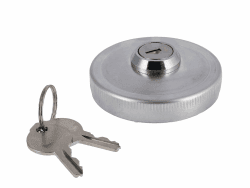 Tankdeckel mit Schloss Ø40mm, Aluminium poliert - Simson S50, S51, SR50, SR80, KR51 Schwalbe, SR4 Vogelserie - IWL Angebot bei HelloDeals