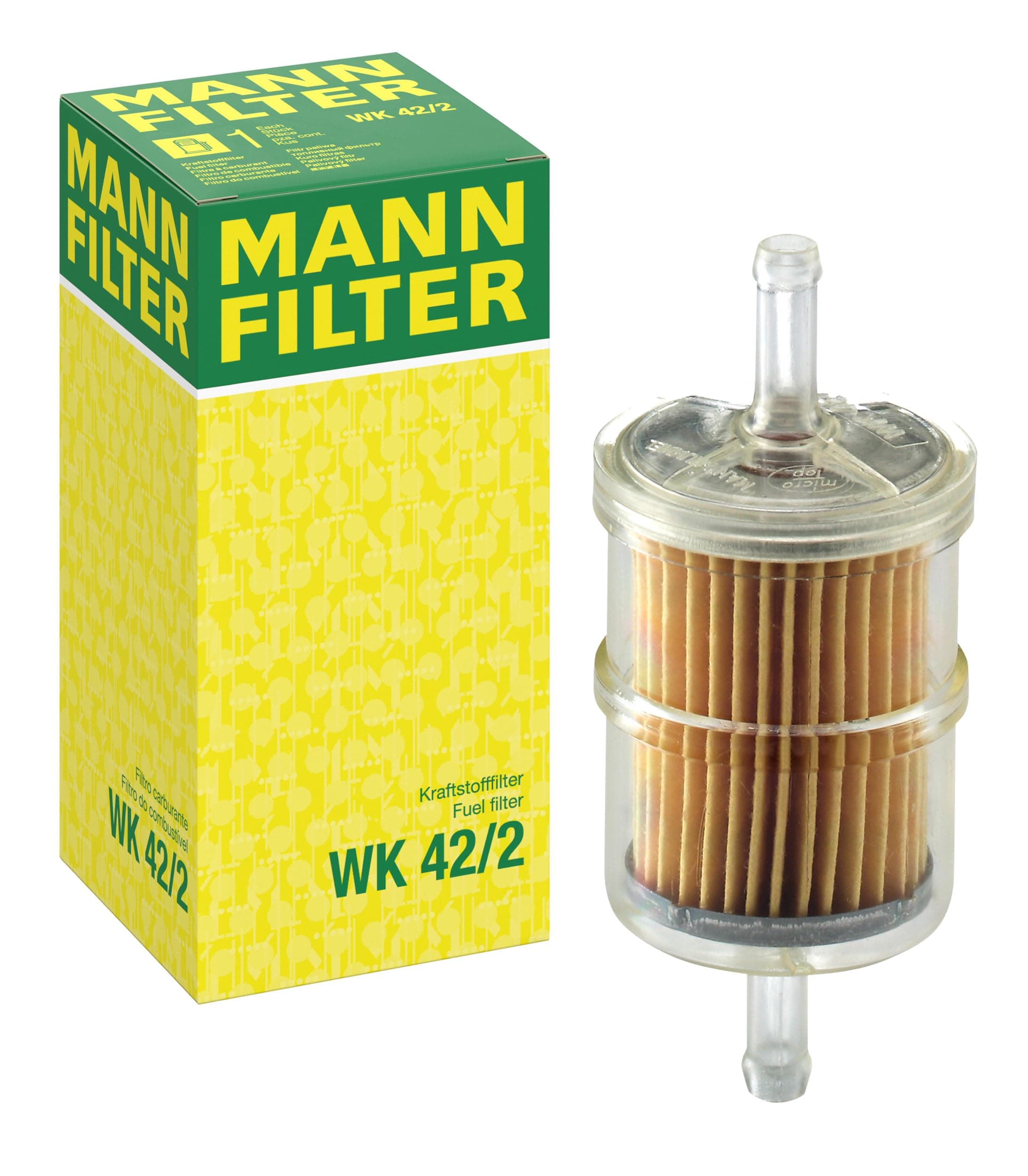MANN-FILTER WK 42/2 Kraftstofffilter - Rietschle Pkw & Transporter Einzelpack Angebot bei HelloDeals
