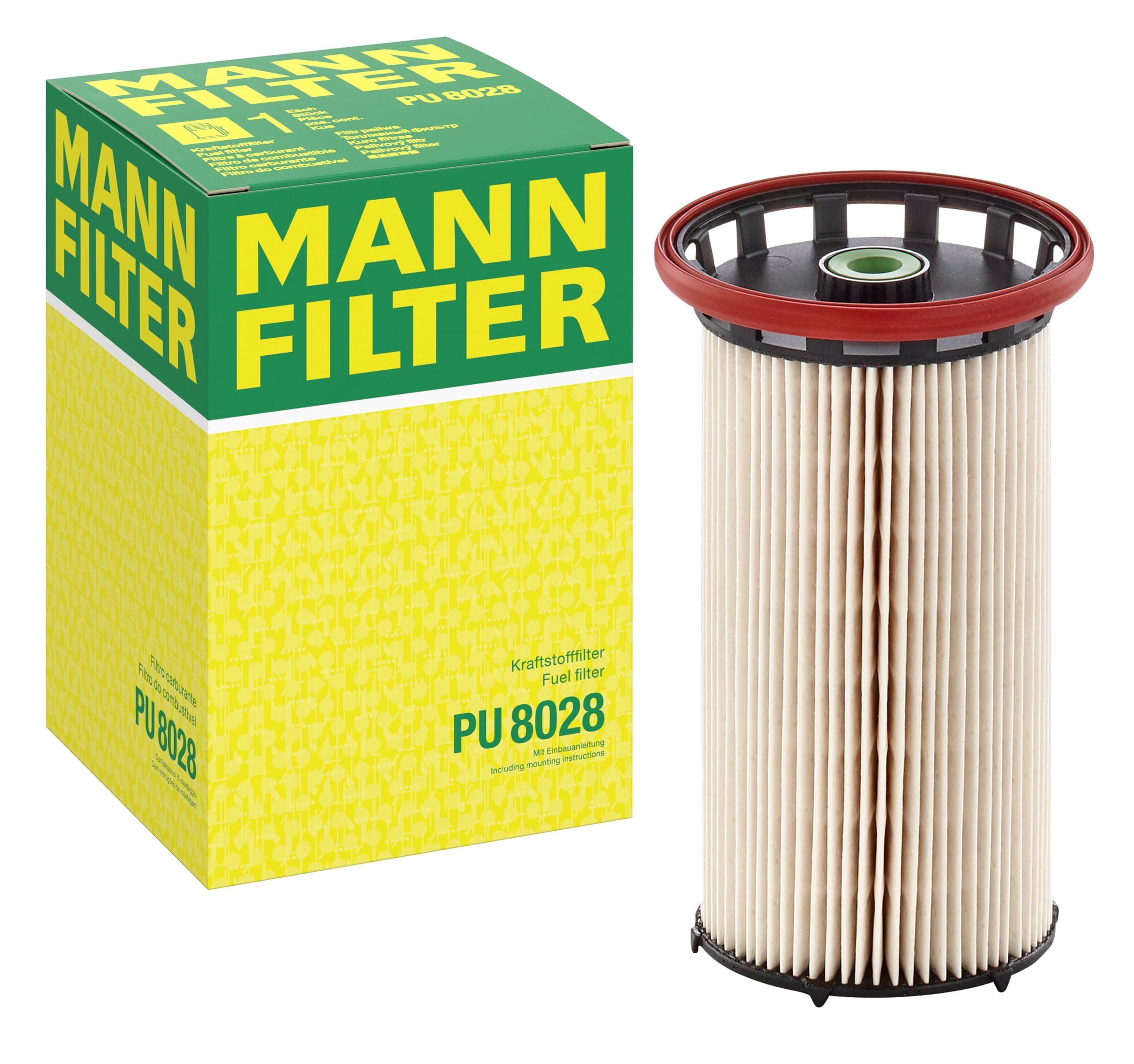 MANN-FILTER PU 8028 Kraftstofffilter - Audi, Cupra, Ford, Seat, Skoda, VW Pkw & Transporter Angebot bei HelloDeals
