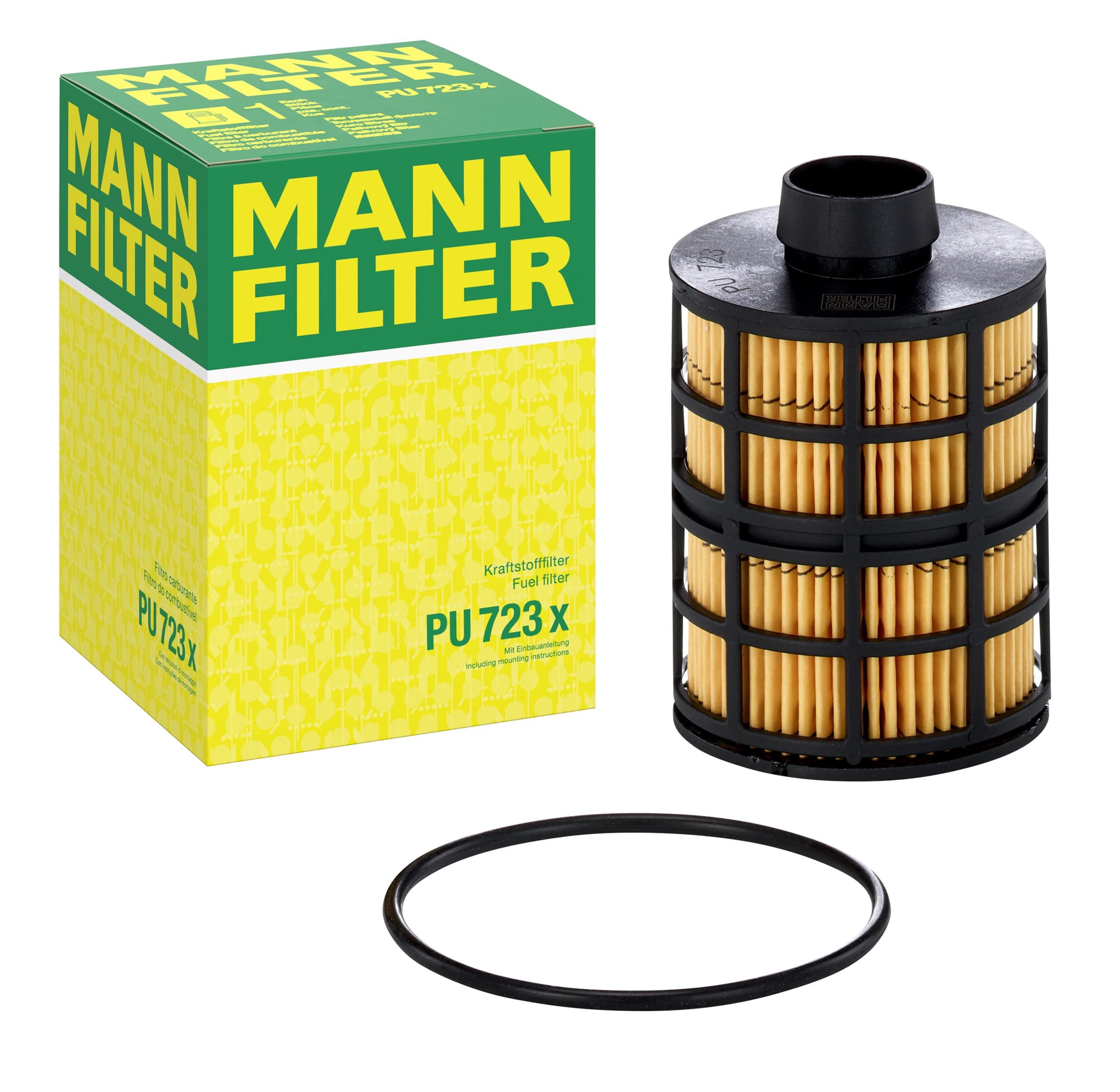 MANN-FILTER PU 723 x Kraftstofffilter - für Pkw + Transporter Filterelement Angebot bei HelloDeals