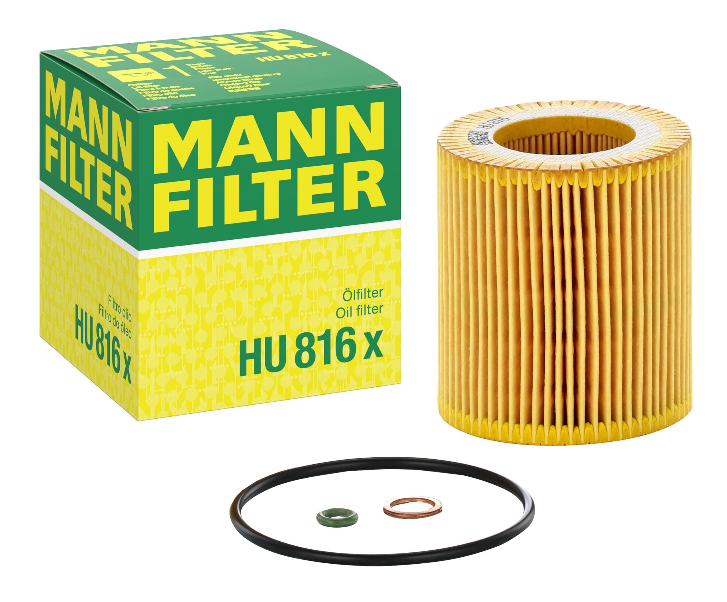 MANN-FILTER HU 816 x Ölfilter - für Pkw + Transporter Angebot bei HelloDeals