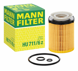 MANN-FILTER HU 711/6 z Ölfilter - für Pkw + Transporter Angebot bei HelloDeals