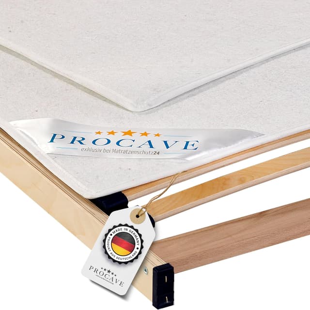 PROCAVE® Filzschoner für Lattenrost | Matratzenschutz 140x200 cm | Matratzenschoner als Bettschutz & Matratzenunterlage | Mattress Protector Bettschoner | Lattenrostauflage | Made in Germany 140 x 200 cm